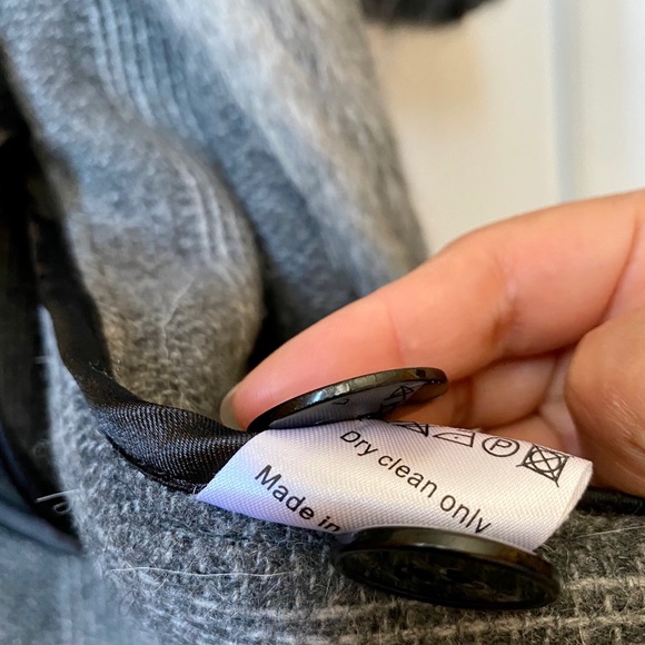 ❤️❤️RODEBJER wool- mohair Trench Coat❤️❤️ - Picture 5 of 13